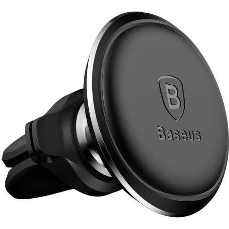 Supporto magnetico per telefono da auto per bocchetta dell'aria - nero