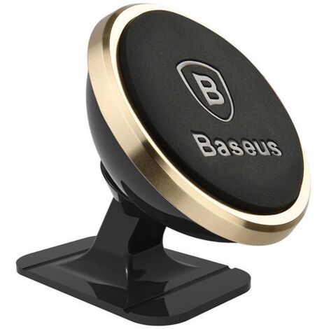 Supporto magnetico per telefono da auto per l'abitacolo, oro