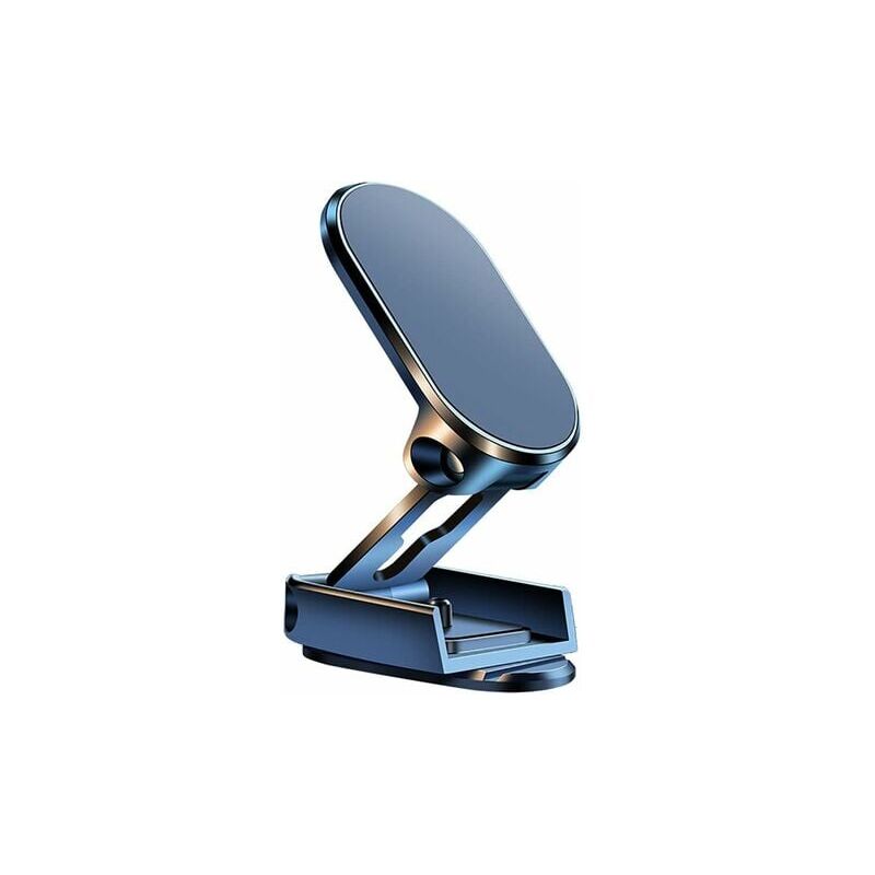 Image of Riceel - Supporto magnetico per telefono da auto【Multifunzione pieghevole 】Magnete per telefono da auto con base pieghevole a 360° Supporto da auto
