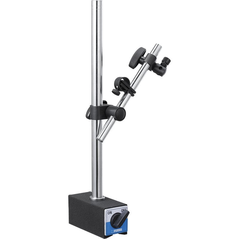 Supporto magnetico porta comparatore con regolazione micrometrica Fervi s052/4