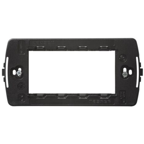 Supporto Master 4 posti per serie Modo-Mix con viti 38004-F