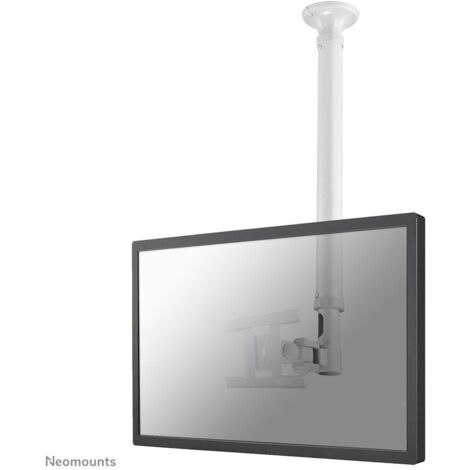 Supporto medico - NewStar - FPMA-C100WHITE - Schermi fino a 27" - Altezza regolabile 25,4-68,6 cm - Massimo 12 kg
