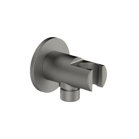 Supporto minimal con presa acqua bianco opaco
