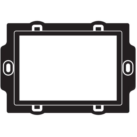 SUPPORTO MODELLO 'PL' PER SERIE PLAIN 3 moduli