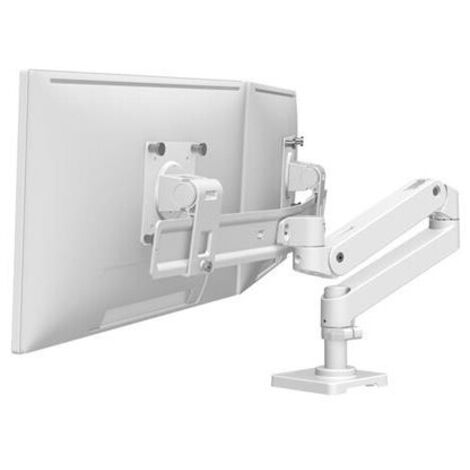 Supporto monitor Ergotron LX Pro per monitor doppio 27" max 8.5kg Bianco [45-684-290]