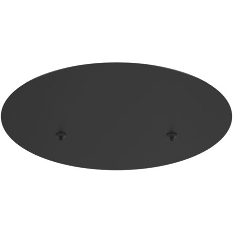 Supporto montaggio Maytoni RIM nero rotondo Ø24 cm
