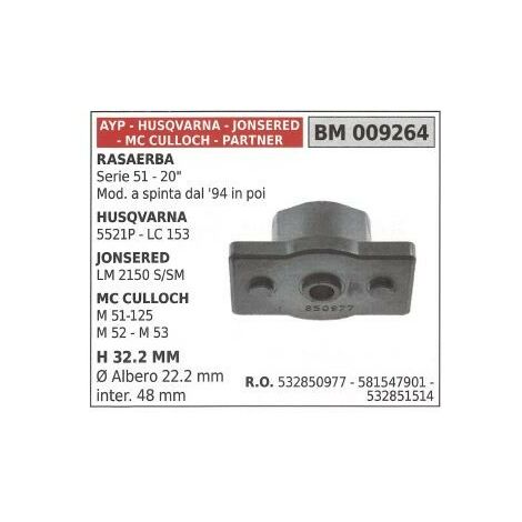 Supporto mozzo portalama rasaerba tagliaerba 5521P LC153 husqvarna 009264