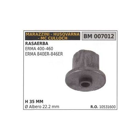 Supporto mozzo portalama rasaerba tagliaerba ERMA 400 460 HUSQVARNA 007012