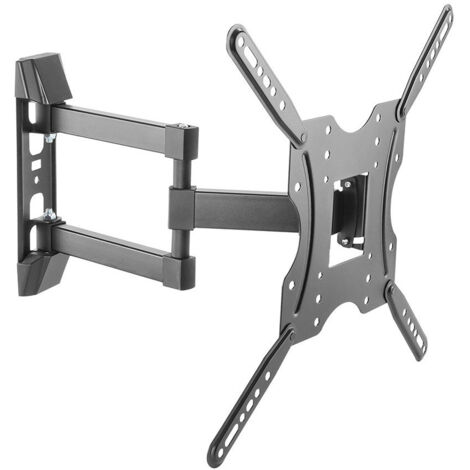 Supporto murale Techly Ultra Slim per Tv led LCD 32-55 Nero