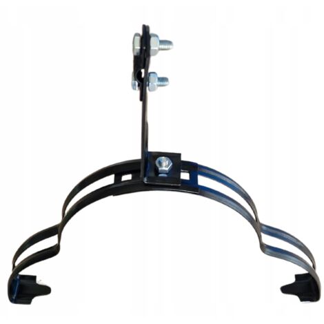 Supporto parafulmine per tegola di colmo MONZA PLUS PIEMONT supporto terminale aereo Fi6-10mm NERO