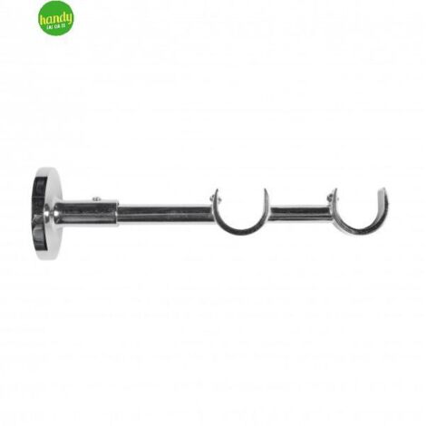 Supporto parete Cintacor Ø22 doppio cromo