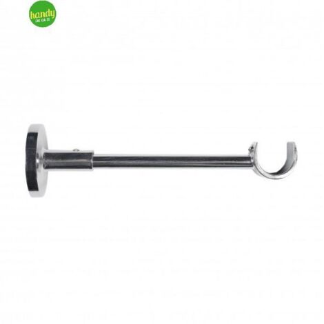 Supporto parete Cintacor Ø22 lungo cromo