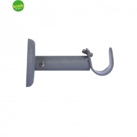 Supporto parete Cintacor grigio piombo Ø19 mm 1 pz