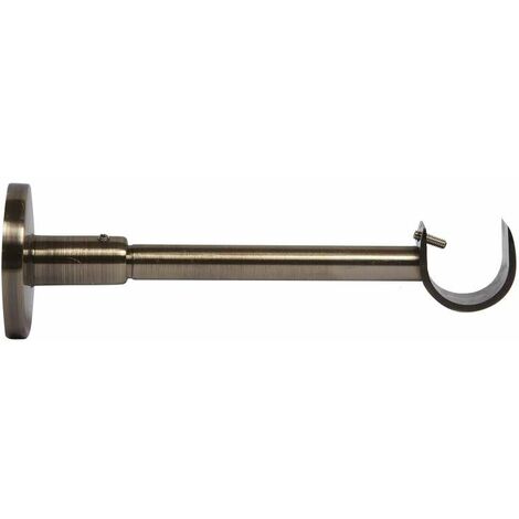 Supporto parete Cintacor lungo bronzo Ø28 mm