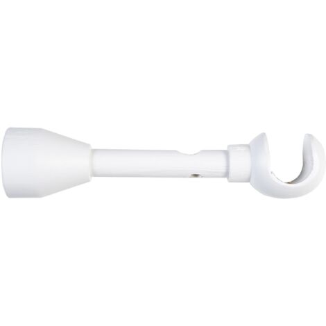 Supporto parete doppio iw Cintacor ideas wood colore bianco 1 pz