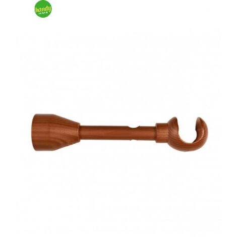 Supporto parete doppio iw Cintacor ideas wood colore cedro 1 pz