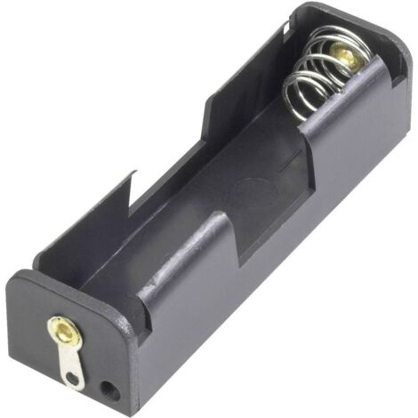 supporto per 1 batteria stilo aa collegamento saldare portabatteria