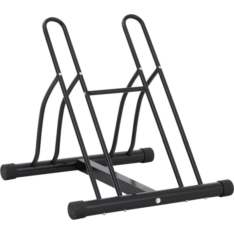 Supporto per 2 Bici da Pavimento Autoportante in