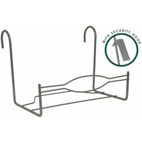 Supporto per Appendere il Vaso da Balcone Garden ID Balcony Grigio Antracite