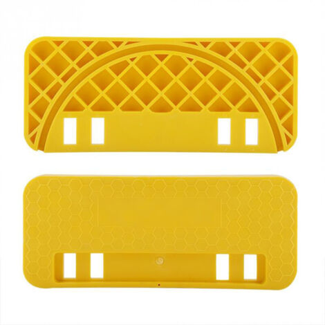 Supporto per aprire i vasetti di miele, raschietto in plastica per secchi di miele, supporto piatto per miele da apicoltore per la pulizia degli alveari