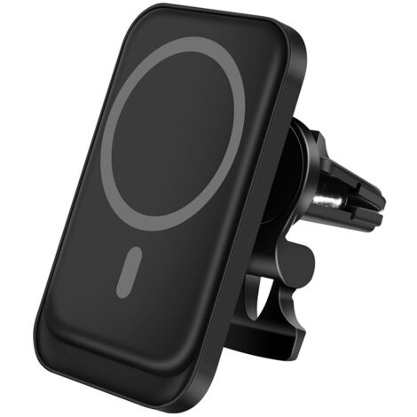 Supporto per caricabatterie wireless per auto, supporto per bocchetta dell'aria, supporto di ricarica magnetico
