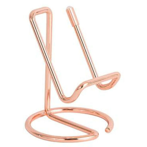 Supporto per cellulare in metallo, supporto da tavolo per cellulare, organizer per tablet, cellulare, scaffale decorativo per riporre gli accessori da ufficio