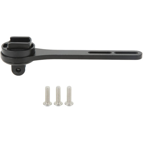 Supporto per computer da bici da corsa offset, monoblocco, realizzato in lega di alluminio, per bici tipo Cateye.