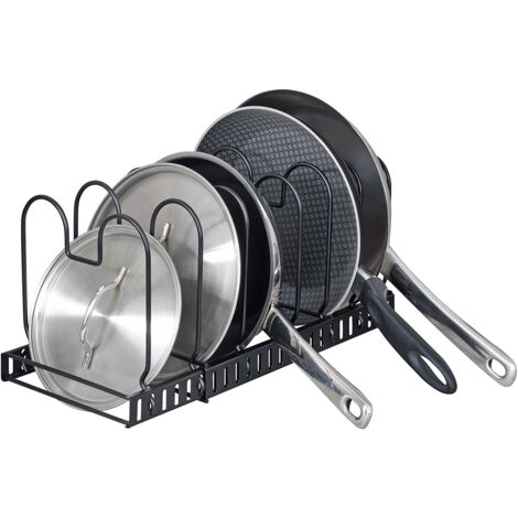 Supporto per coperchi e padelle acciaio inox