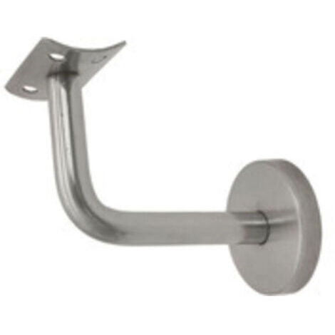 Supporto per corrimano da 6,56,55,5 cm, ringhiera per scale in acciaio inossidabile, corrimano per scale da 4 pezzi, staffe per corrimano, accessori per corrimano, per ringhiere per scale montate a pa