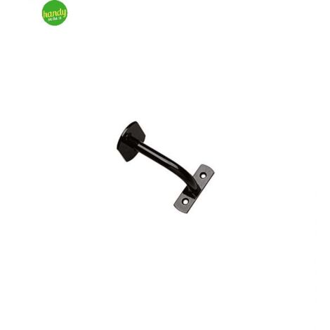 Supporto per corrimano quadro nero