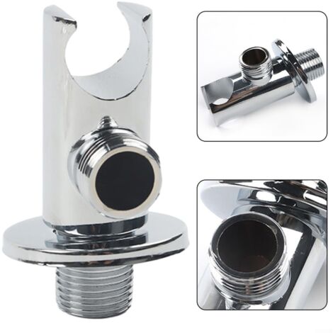 Supporto per doccia a parete in ottone - Supporto per soffione doccia a gomito