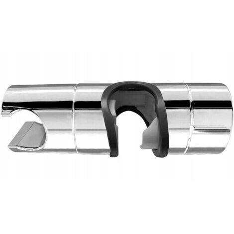 Supporto per doccia/colonna, cromato, 12x4 cm
