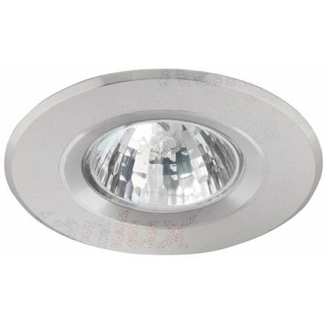 Supporto per faretto da incasso foratura 60-70mm tondo in Alluminio