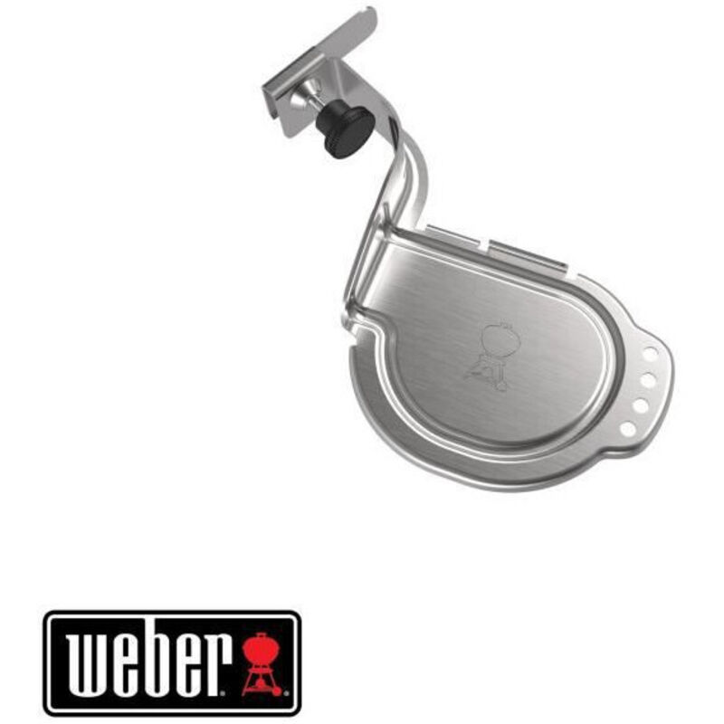 Support Thermomètre WEBER iGrill – Acier Inoxydable, Compatible Barbecues Charbon - vue 2