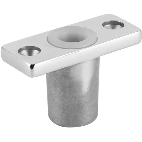 Supporto per impugnatura di bloccaggio del remo con montaggio superiore in acciaio inossidabile 316, robusto per accessori per pagaie da yacht e nautica, facile da installare.