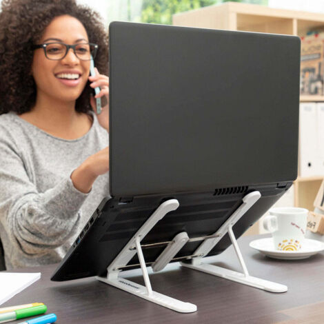 Supporto per laptop con design aperto - Regolabile