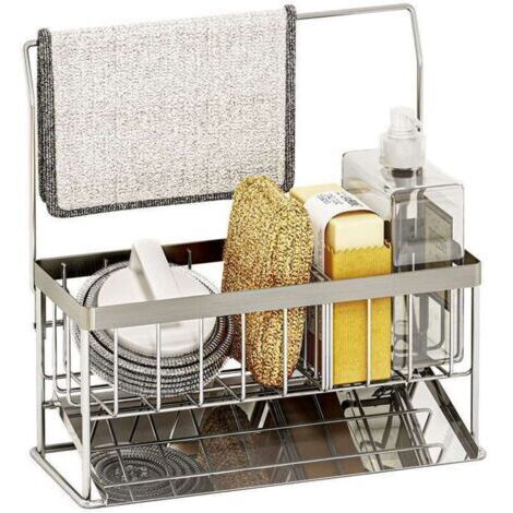 Supporto per lavello da cucina, porta spugna, contenitore per lavello, organizer per lavello, porta spugna