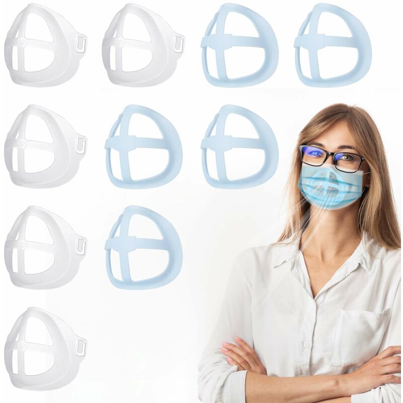 Supporto per maschera 3D, protezione in silicone