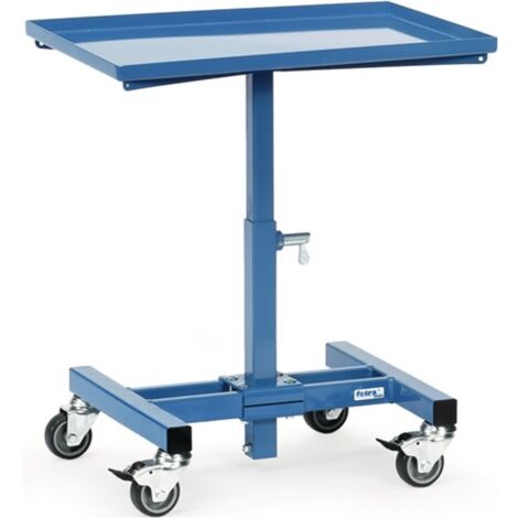 Supporto per materiali, capacità di carico, dimensioni L605xB405mm, altezza regolabile da 524 a 774mm
