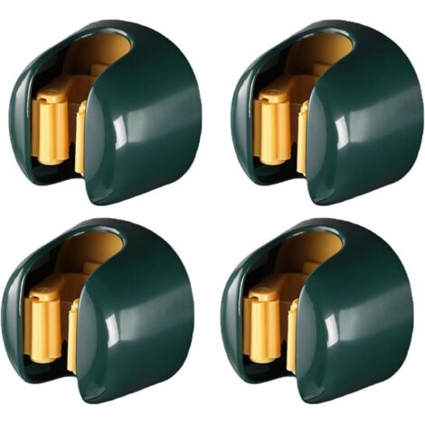 Supporto per mocio, clip per organizer per mocio, organizer da parete per mocio e scopa per bagno e cucina
