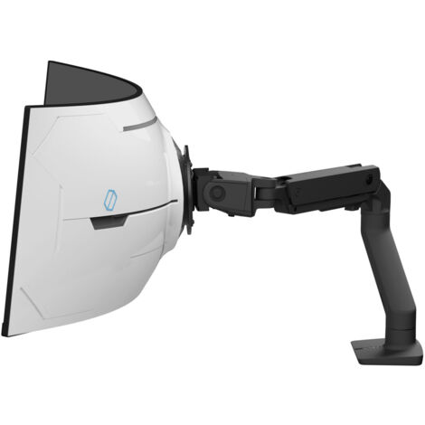 Supporto per monitor Ergotron HX nero robusto e flessibile