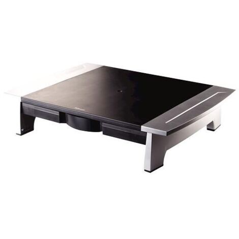 Supporto per Monitor Fellowes Office Suites nero argento 50 cm