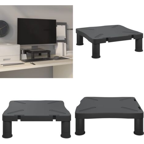 Supporto per Monitor Nero 33,5x34x10,5 cm - Supporto per schermo - Supporto per computer