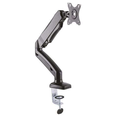 Supporto per monitor Value 17.99.1155-4 Braccio per monitor da tavolo con molla a gas Nero