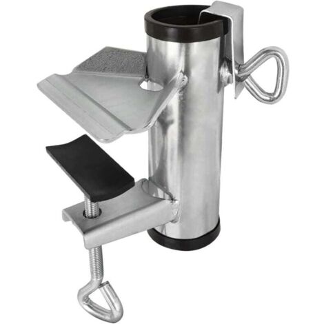 Supporto per morsetto per ombrellone resistente per panca, patio, spiaggia, sedia da pesca, morsetto di montaggio