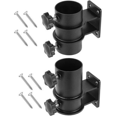 Supporto per ombrellone da giardino, portaombrellone da esterno, diametro 2,2 pollici, clip per ombrellone regolabile