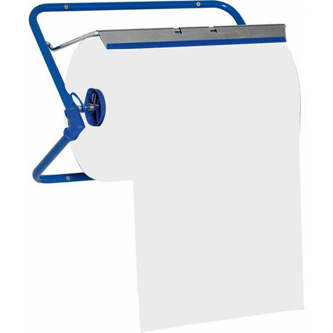 Supporto per pareti in metallo per rotoli di pulizia fino a 40 cm (per 12)