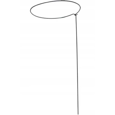 Supporto per piante a stelo lungo 45x26cm Verde scuro