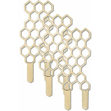 Supporto per piante Struttura per rampicanti in legno Supporto per fiori da giardino Traliccio per pomodori da 12 pollici per verdure rampicanti Fiore per piante piccole (tipo 3)