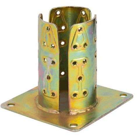 SUPPORTO PER PILASTRI TONDI ART.922 Ø mm 122 - base 150 x 150